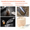 6 OZ Cast Aluminum Utility Scoop, One-Piece Solid Ice Scoop