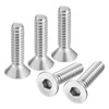 QUARKZMAN #10-24x3/4 Inch Flat Countersunk Socket Cap Screws 10 Pieces