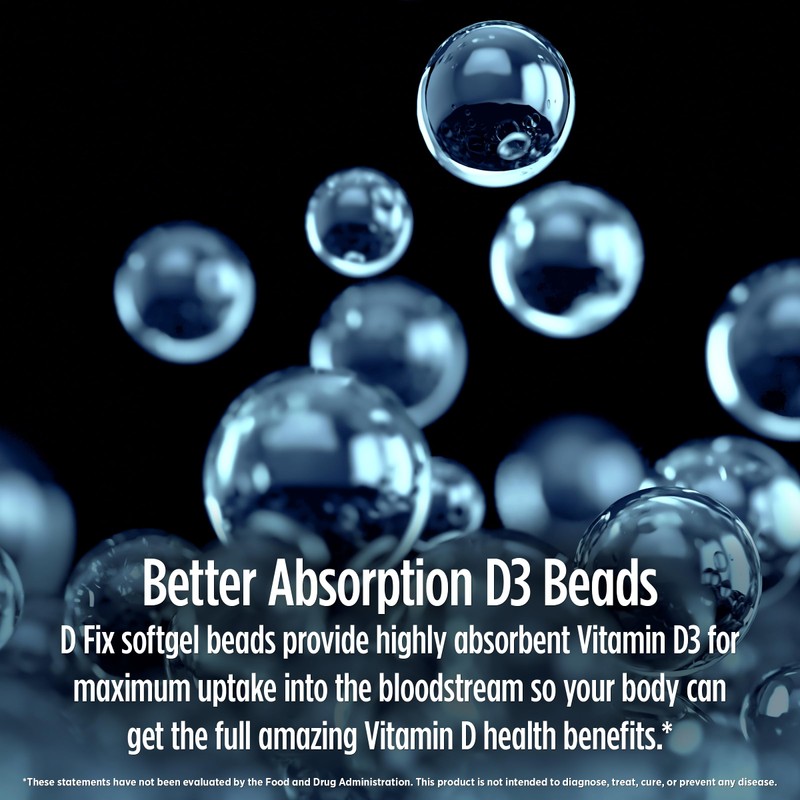 Biotest D Fix High Absorption Vitamin D3 5000 IU -