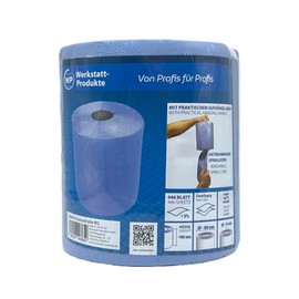 MW WP Cleaning Cloth Roll 2 Ply 450 Sheets Blue