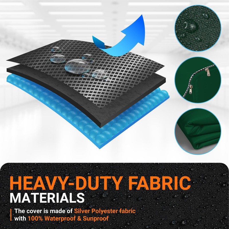 BlueStars Washing Machine Cover For Top-load - Premium Outdoor Protection