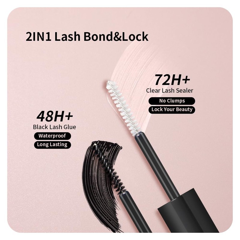 ANNAFRIS Eyelash Extensions, Eyelash Cluster Kit, Cluster Lashes, Artificial Eyelashes,