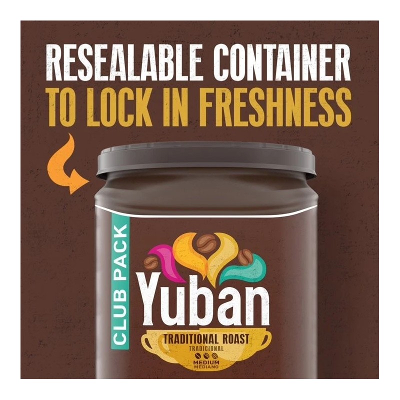 Yuban 2 PACK- Yuban 43.1 oz Traditional Roast Medium Roast
