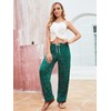 QIANXIZHAN Women's Harem Pants, Hippie Palazzo Pants Boho Joggers Yoga