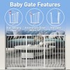 WAOWAO Extra Tall 40.55" Baby Gate 29.92-46.85" Wide Pressure Mounted