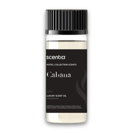 Scentia Hotel Collection Scents Diffuser Oil 50 ml - Scentia Cabana Fragrance Oil - Aromatherapy Luxury Hotel Scents - Lemon, Bergamot, Jasmine, Marine, Amber, Musk - 50ml