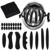 SSZYMAOYI Helmet Inner Pad, Size Adjustment, Sponge, Set of 27,
