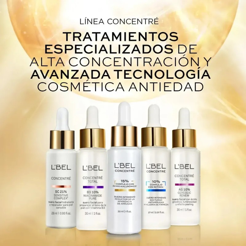L'bel Suero Intensivo 10% Complejo Con Retinol Antiarrugas