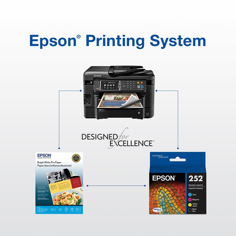 EPSON 252 DURABrite Ultra Ink High Capacity Black & Standard