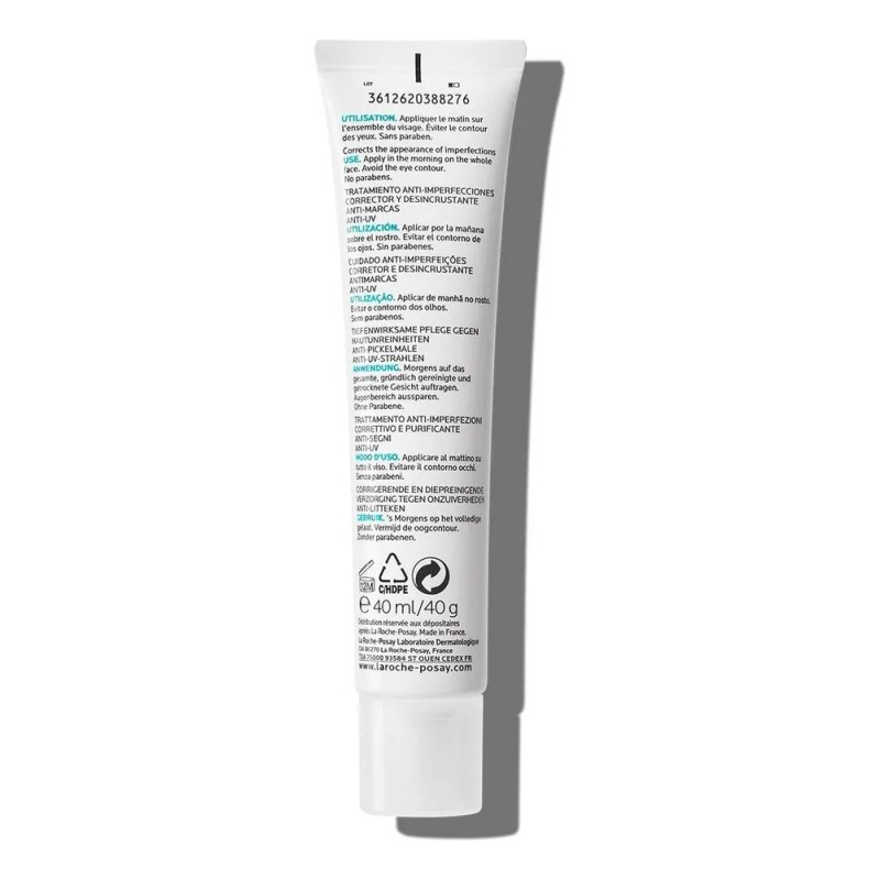 Crema Gel Anti imperfecciones La Roche Posay Effaclar Fps30 40Ml