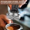 AwObEpl Stainless Steel Espresso Tamper for Home Coffee Tamper Walnut