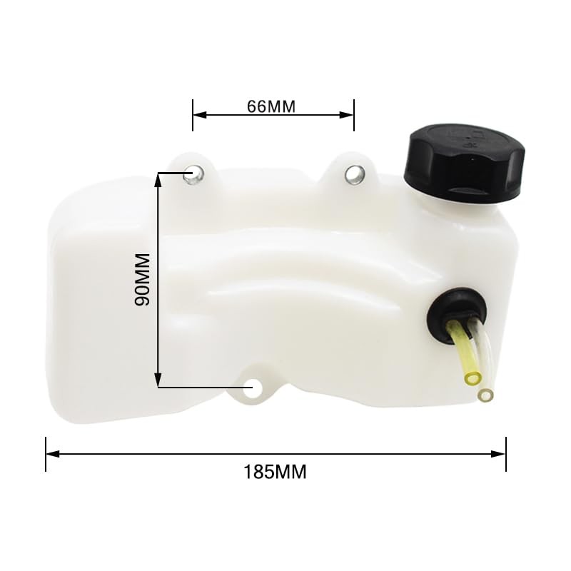 YD-1 0.5L Gas Fuel Tank For Various Strimmers, Hedge Trimmers