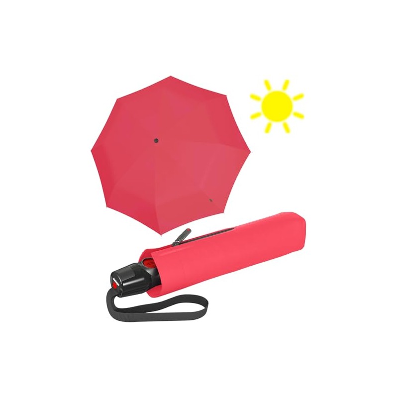 Knirps T.200 Duomatic Solids Pocket Umbrella - Automatic Open/Close -