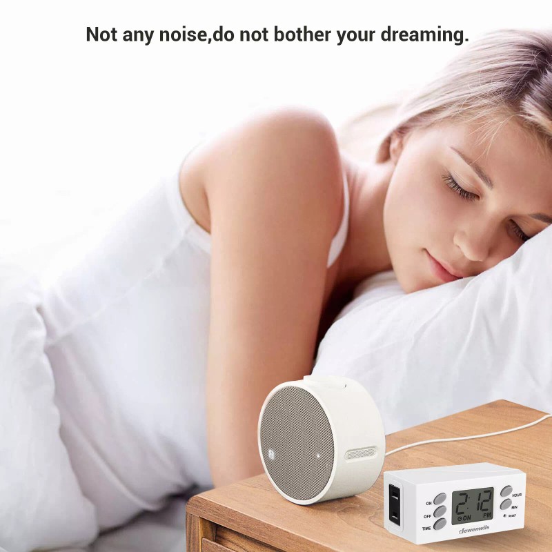 DEWENWILS Digital Programmable Plug in Lamp Timer Switch with 1