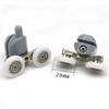 Shower Double Door Roller Runners Wheels Plastic Pulley for 4-6mm