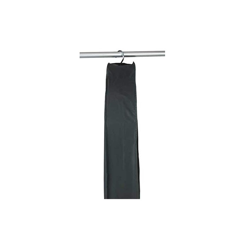 Wenko Deep Black 43821010100 Wardrobe, Plastic - Peva, 75 x
