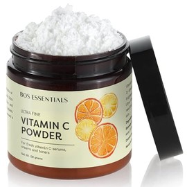 Polvo cosmético de calidad ultra fina con vitamina C, se disuelve al instante en agua, la mejor calidad disponible (325 Malla), haz tu propio suero fr
