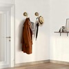 WNABATH Brass Toilet Paper Holder Towel Hook Bar Set, Antique
