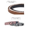 BEEL Balmy Soft Mesh Belt for Men and Women, Dark
