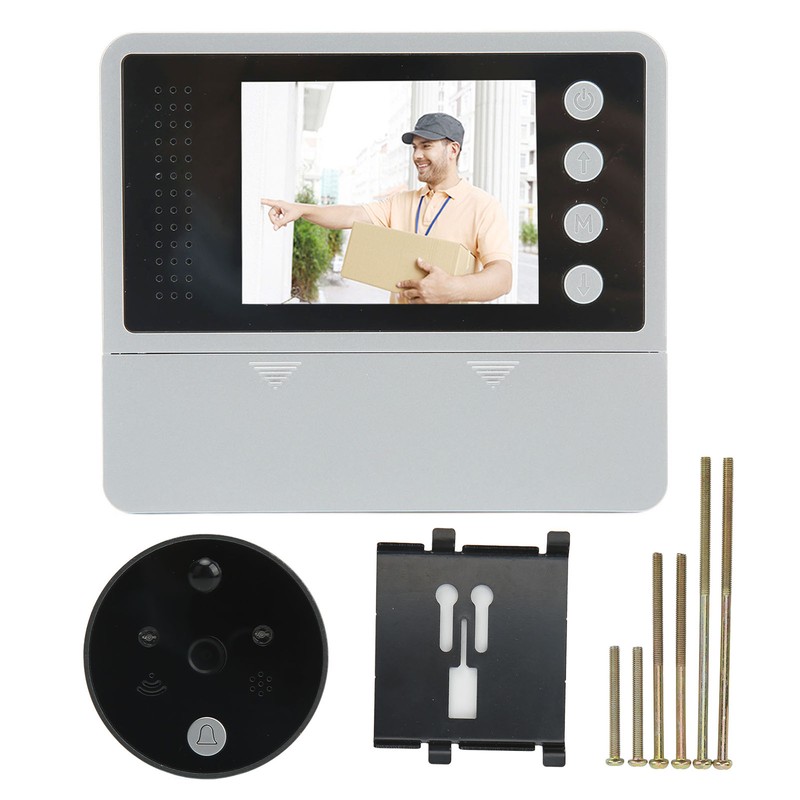 2.8in Digital Door Viewer Smart Peephole Doorbell Camera Infrared Night