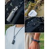 TIMULTI Titanium Key Chain, Key Ring, Carabiner, For Connecting, Mini