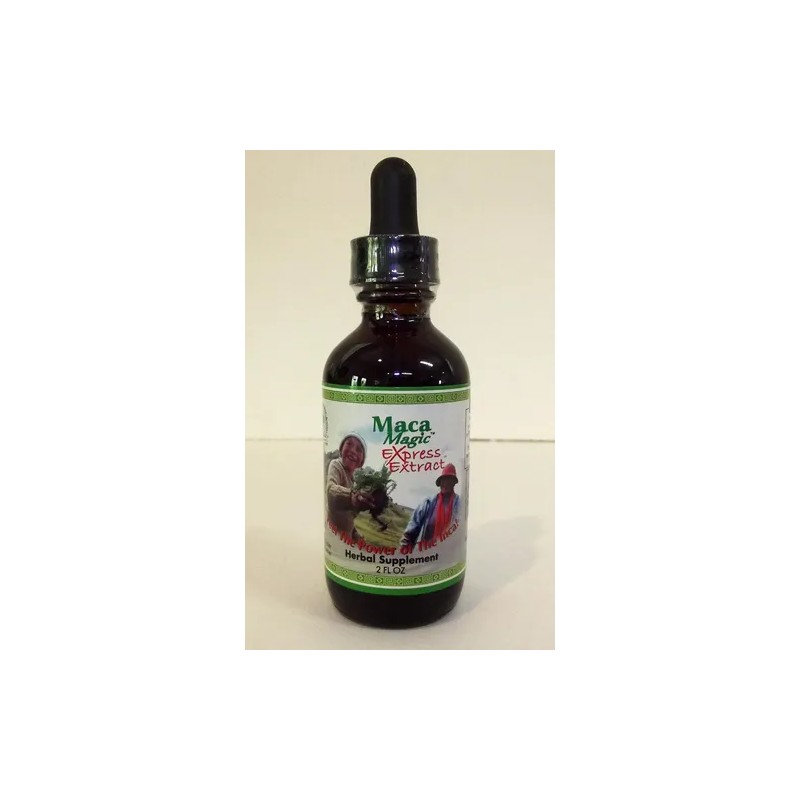 Extracto Líquido Energético Orgánico Maca Magic Express 2 Oz