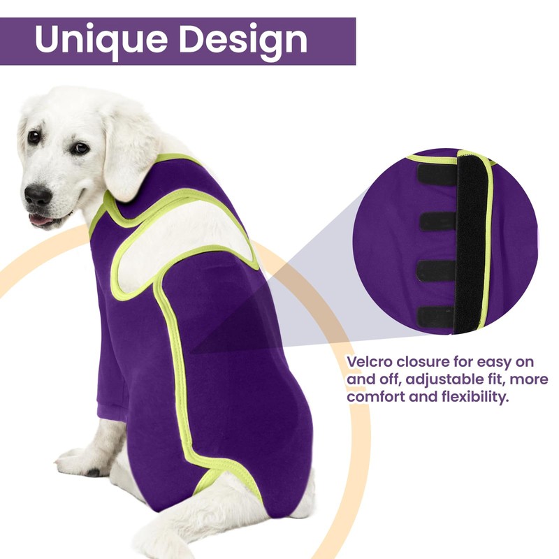 IECOii Dog Recovery Suit Post Op,Comfy Pet Surgical Recovery Suit