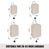 WUFANC Suitcase Organiser Set of 4 - Packing Cubes Compression,
