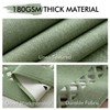 MIULEE Sage Green Thick Polyester Linen Rectangle Tablecloth Decorative Cutouts