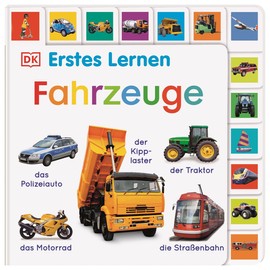 Erstes Lernen. Fahrzeuge: Pappbilderbuch mit Griff-Register und über 120 Fotos ab 1 Jahr