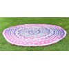AVA Collections Round Cotton Mandala Large Tapestry Throw Rug Beach