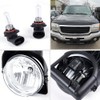 ALLGOOD Fog Lights w/Wire Harness, Compatible with GMC Sierra 1500