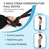 Y Neck Strap Chiropractor Pull Device,Neck Stretcher Strap,Neck Strap Cervical