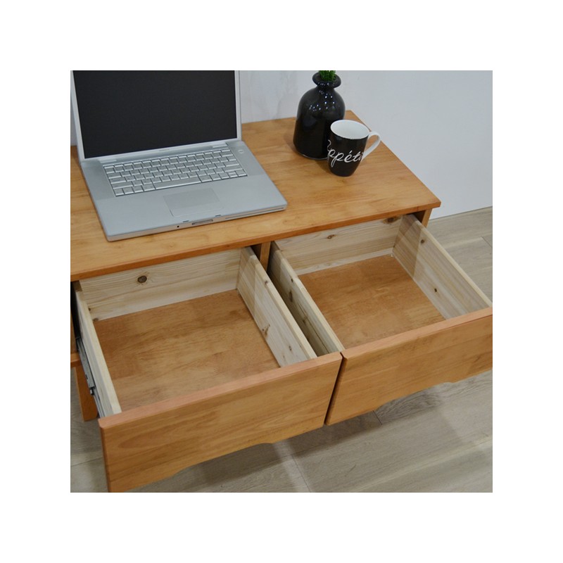 아름이와다움이 에센스 고무나무원목 거실장 800C Essence Rubberwood Living Room Table