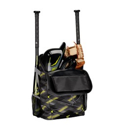 Easton | MOXIE Backpack Equipment Bag | T-Ball / Rec / Travel | Black