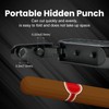 Butane Torch Lighter,Soft/Jet Dual Switchable Windproof Adjustable Flame,Refillable Grinding Wheel