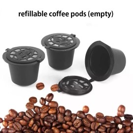 Peet's Peets Coffee Nerissimo 30 or 50 pods Nespresso Original Line Dark Roast Espresso - 3 refillable empty pods reusable (no coffee)