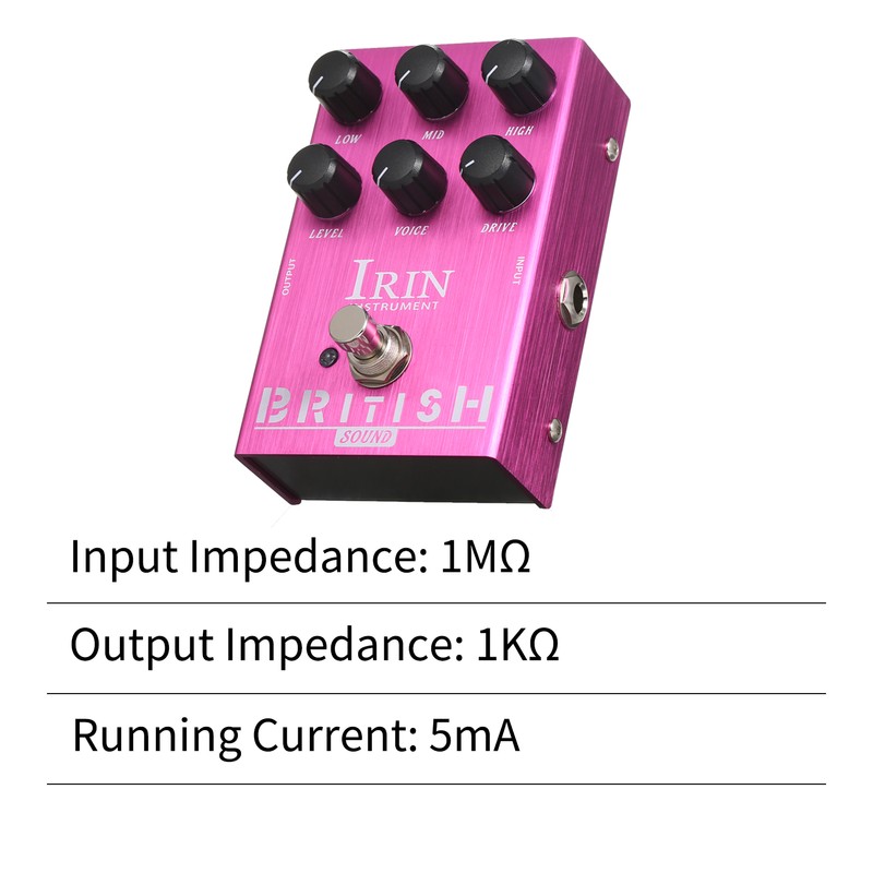 IRIN Mini Guitar Effect Pedal M-SHALL Speaker Simulator Cabinet Simulator