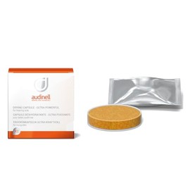 Audinell Dry Capsule for Hearing Aids - Pack of 2 Large Drying Capsules with Colour Display - For Approximately 6 Months - Accessories for Drying Hearing Aid