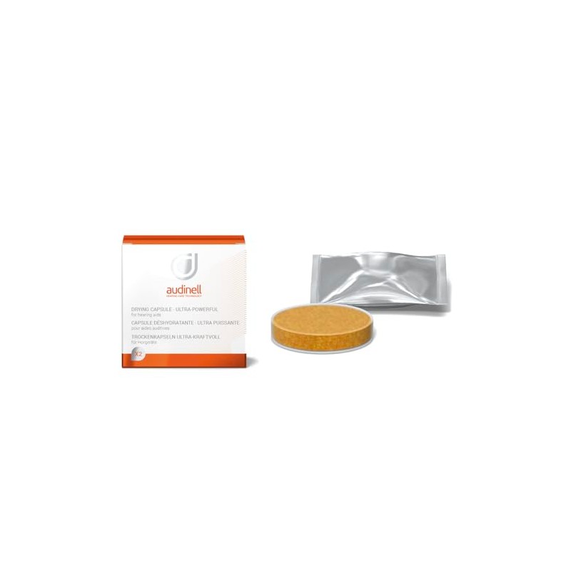 Audinell Dry Capsule for Hearing Aids - Pack of 2