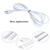SOSEN 3PCS 5FT POWER CABLE no Switch For T8 T5