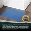 ZOLLNER Set of 2 bath mats, 100% cotton, approx. 50