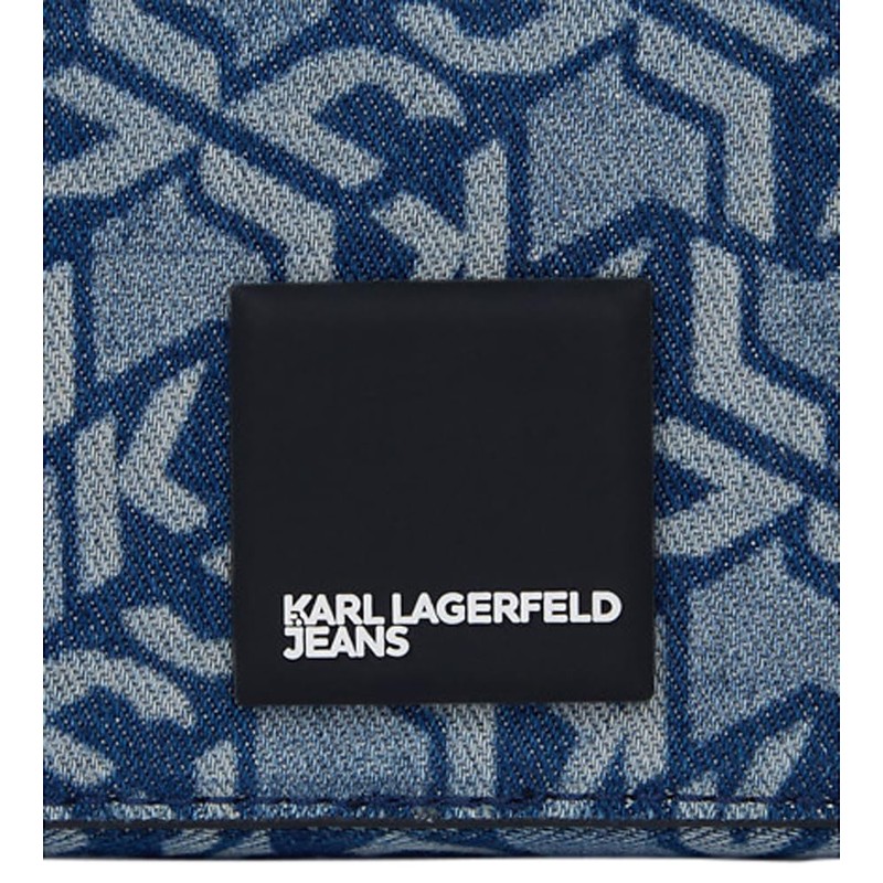 Karl Lagerfeld Jeans Women's Box Logo Soft Crossbody Mono All