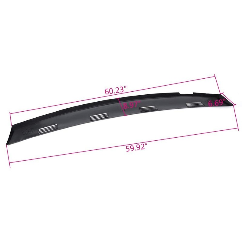 G-PLUS Dash Defrost Vent Cover Cap Compatible with Dodge Ram