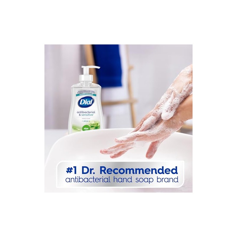 Complete Antibacterial Liquid Hand Soap, Aloe Scent, 11 fl oz,