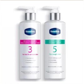 Vaseline x2 Vaseline Proderma Body Lotion Niacinamide Brightening / AHA Smoothing 250 ml - Mix