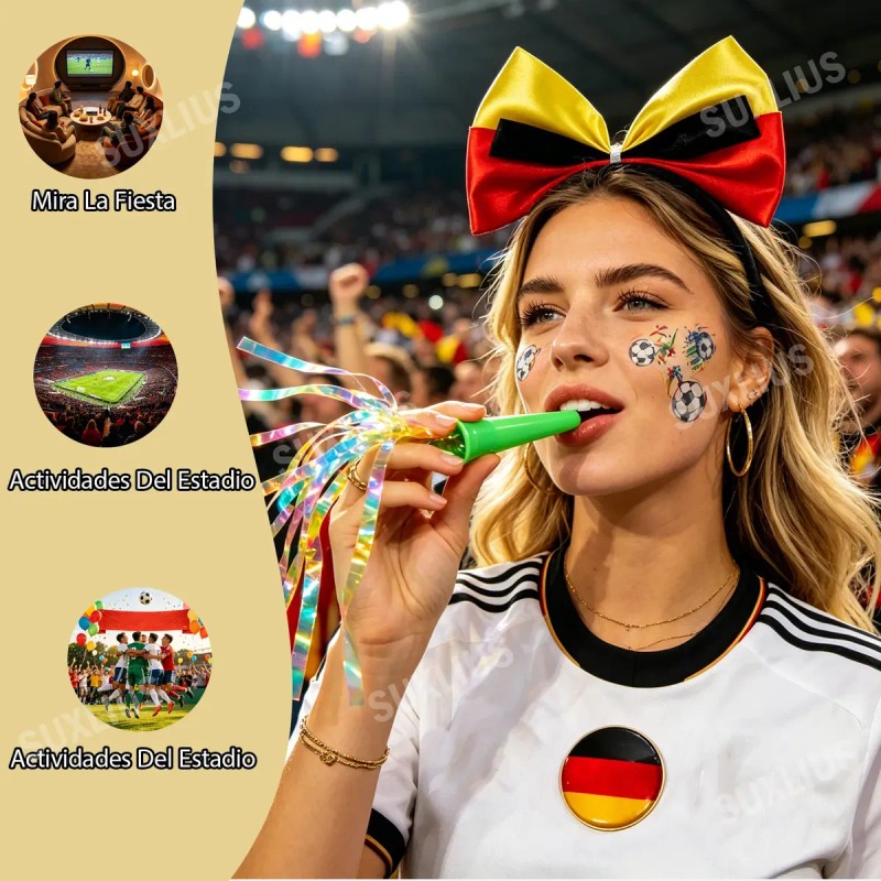 Juego De Diadema De Vítores Caducados De Copa Mundial 2026