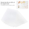 10PCS Shrink Plastic Sheets, Heat Shrink Printable Plastic Sheet, Shrink