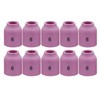 10PK TIG Gas Lens Alumina Nozzle Ceramic Cup 53N60 6#