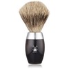 Mule KOSMO Shaving Brush (Fine Badger), Black Resin 281K876